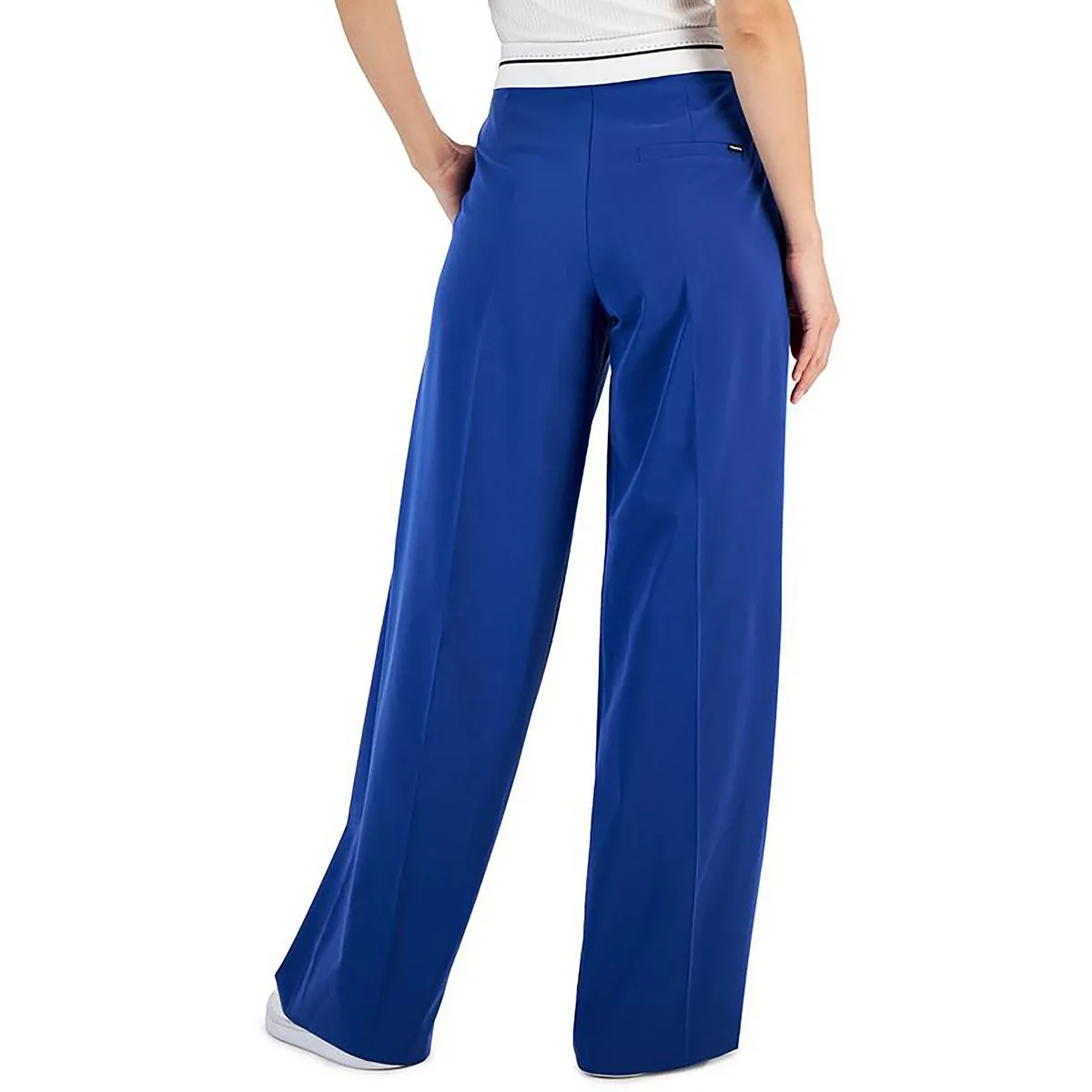 Hugo Womens High Waist Big Legs Trouser Pants