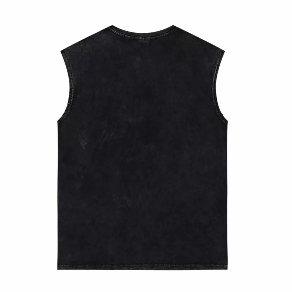 I’m Doing Math Vintage Washed Vest Top