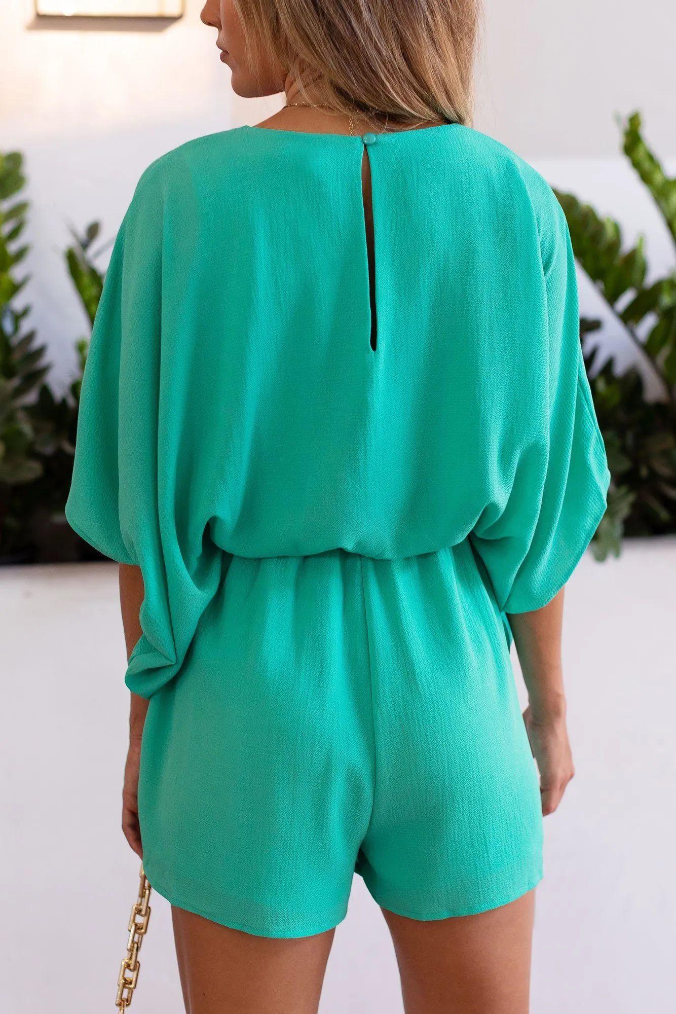 It's Easy Jade Romper