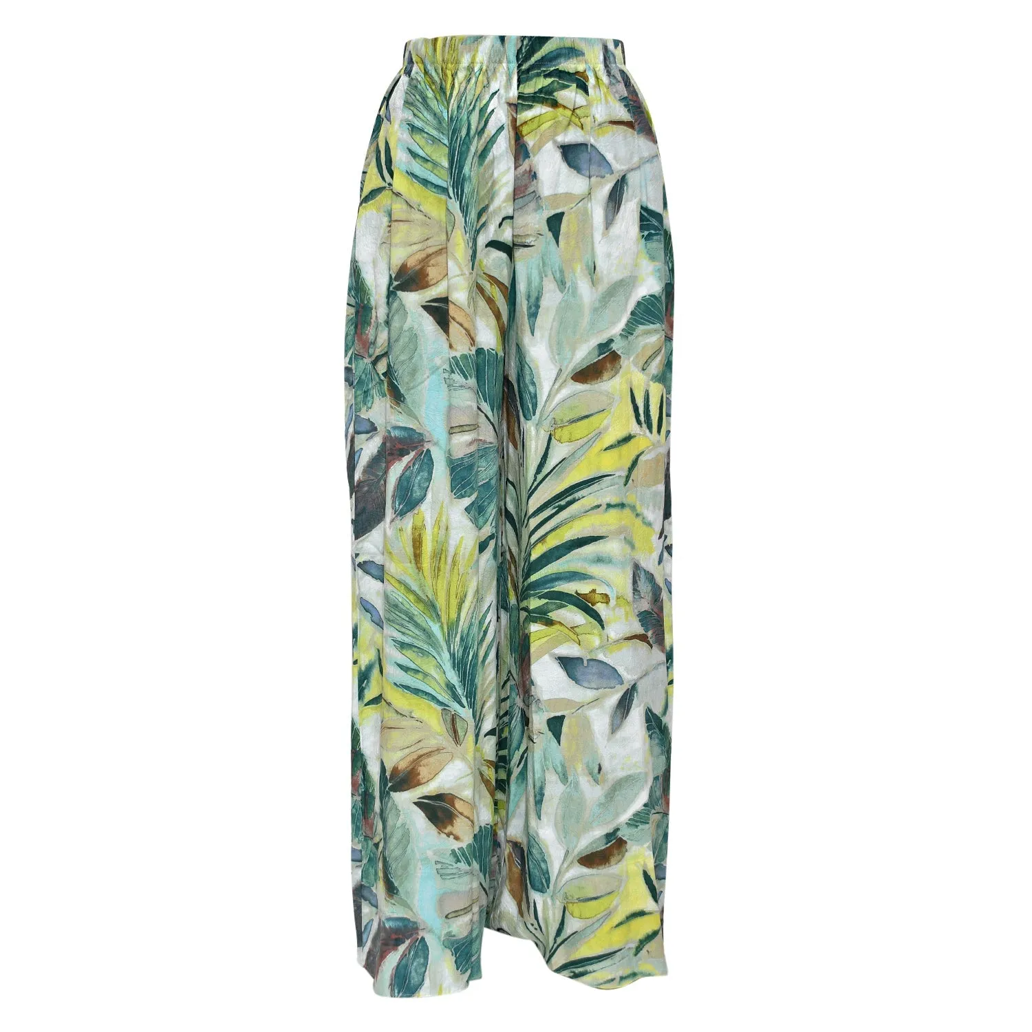 Jams World Long Wide Leg Pants - Spring Breeze