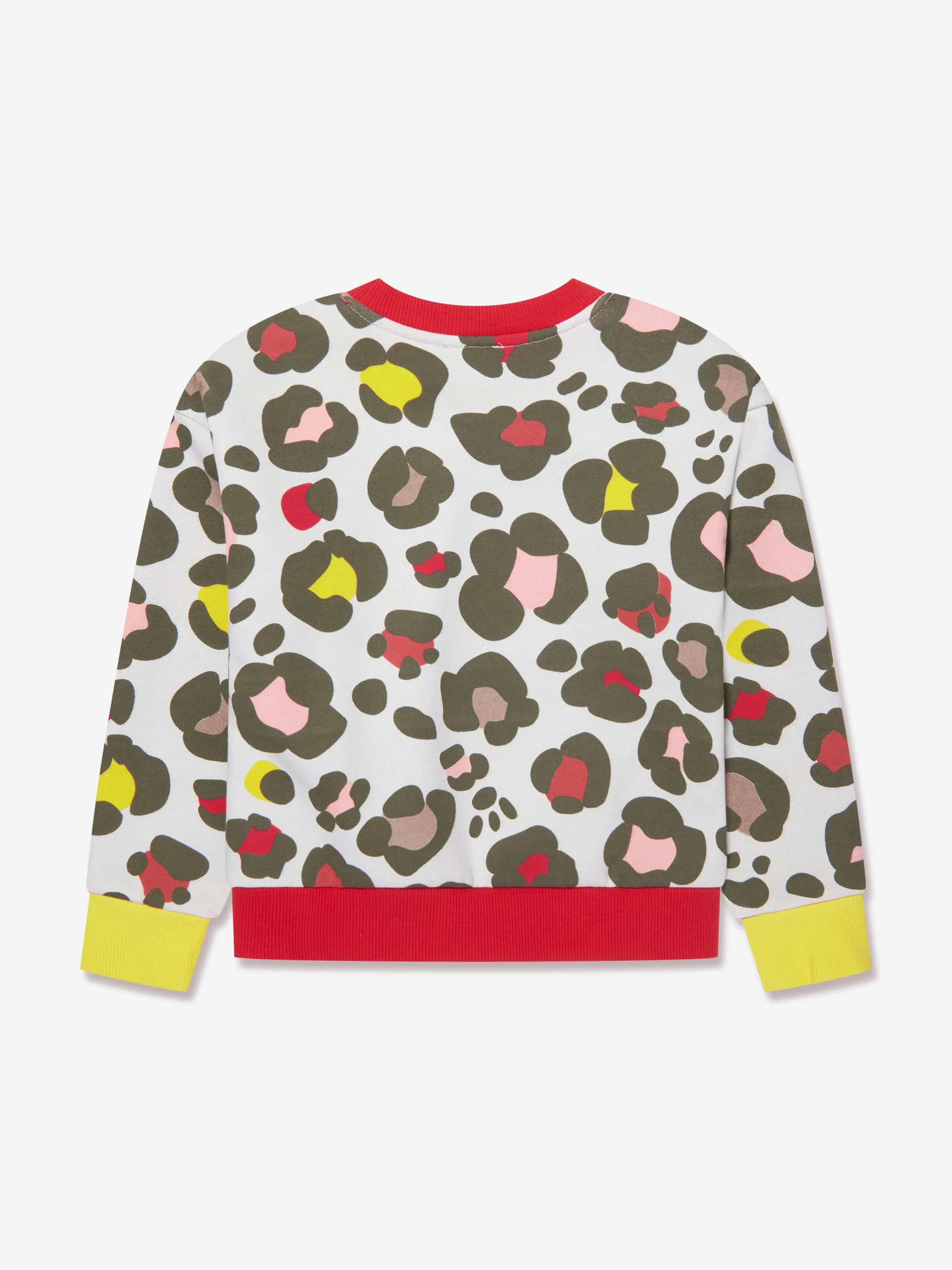 KENZO Girls Animal Print Sweatshirt in Stone