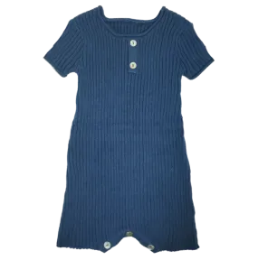 Kipp Blue Knit Romper