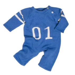 Knit Baby Romper Sports