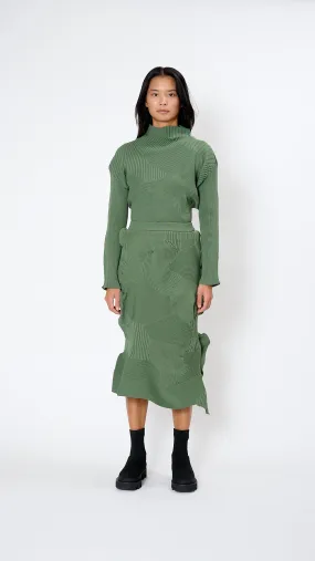 Kone Kone Skirt in Misty Green