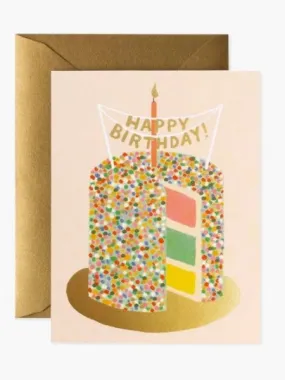 Layer Cake Birthday Card