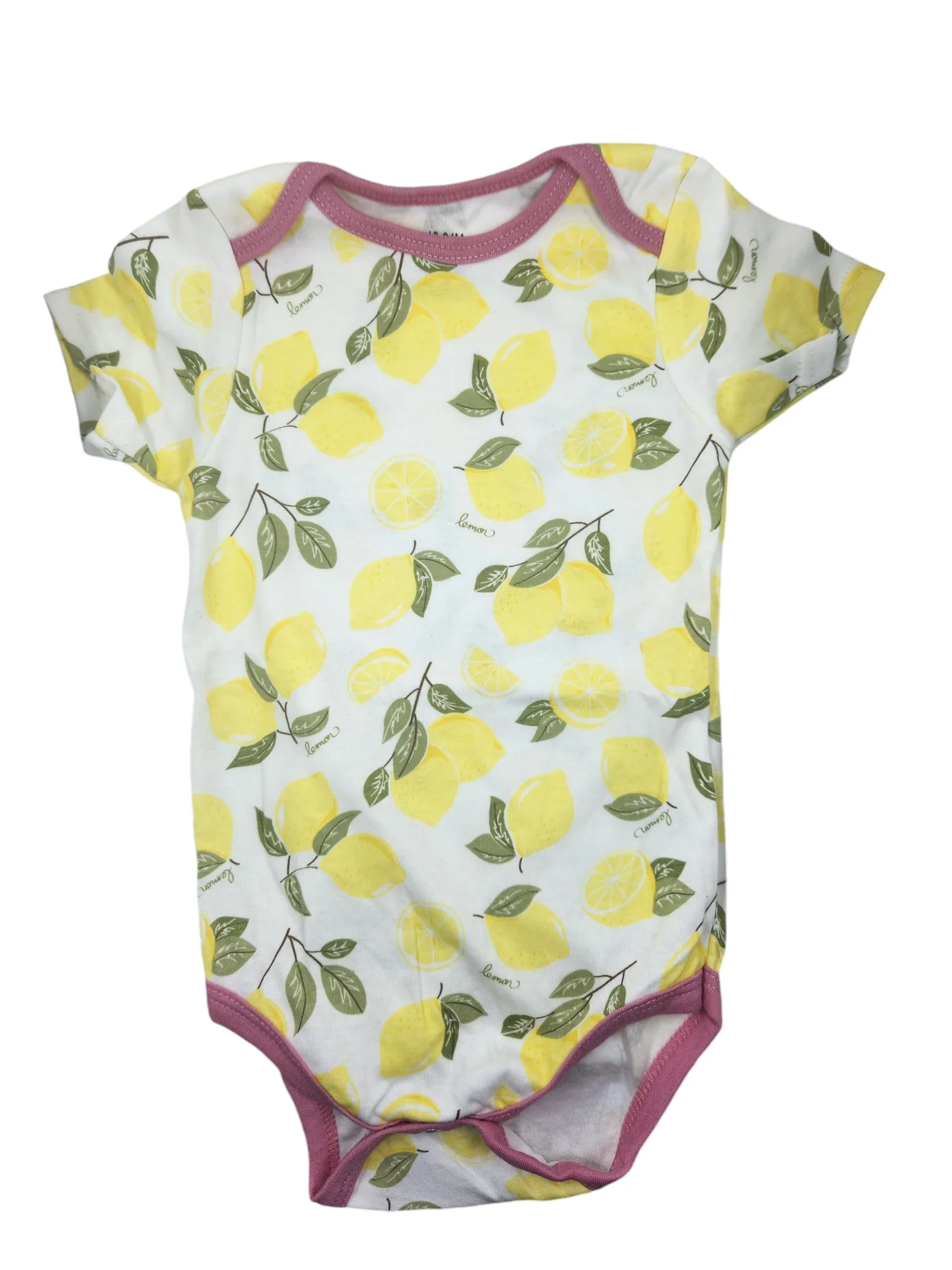 Lemon Short Sleeve Romper