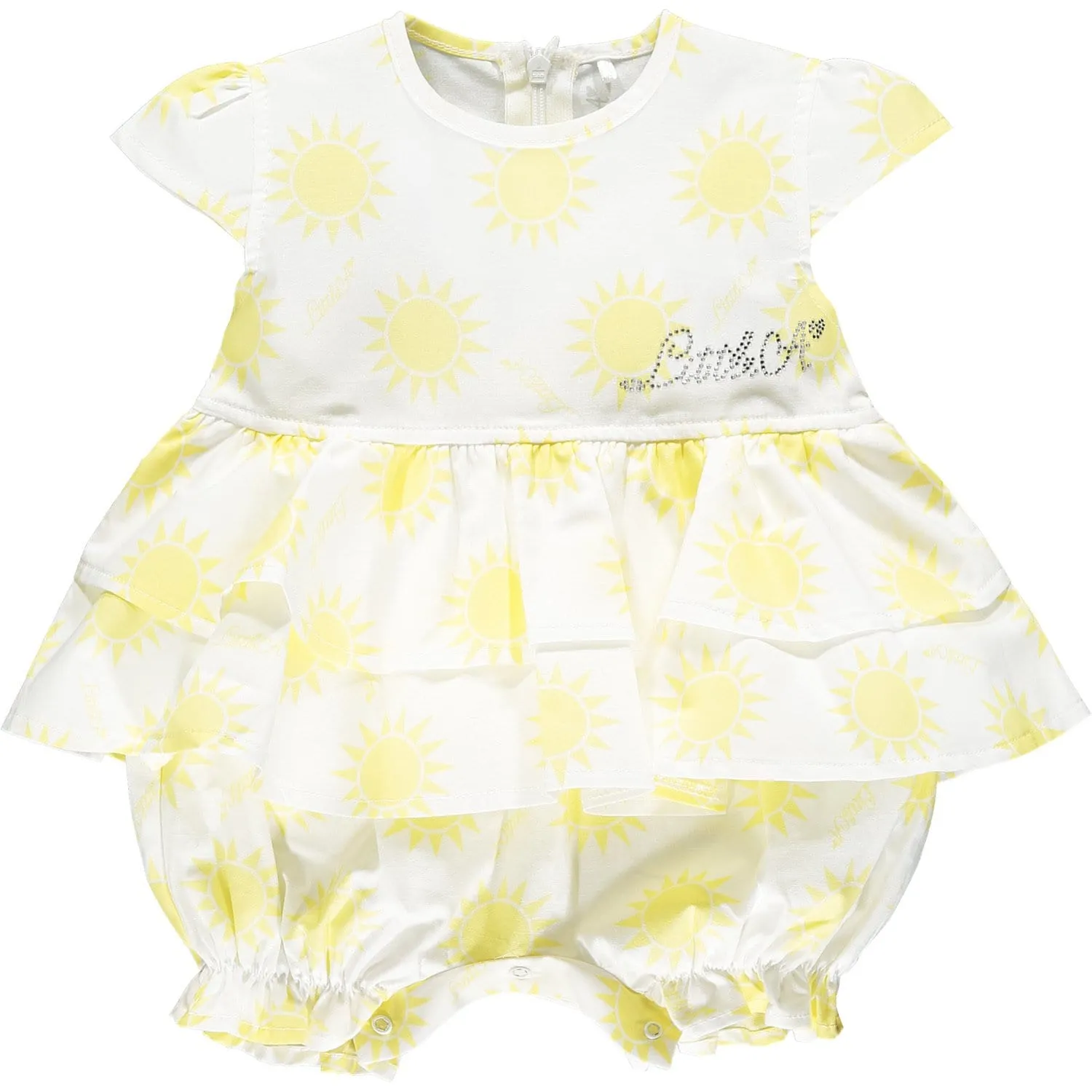 Little A - Sunshine Romper - Lemon