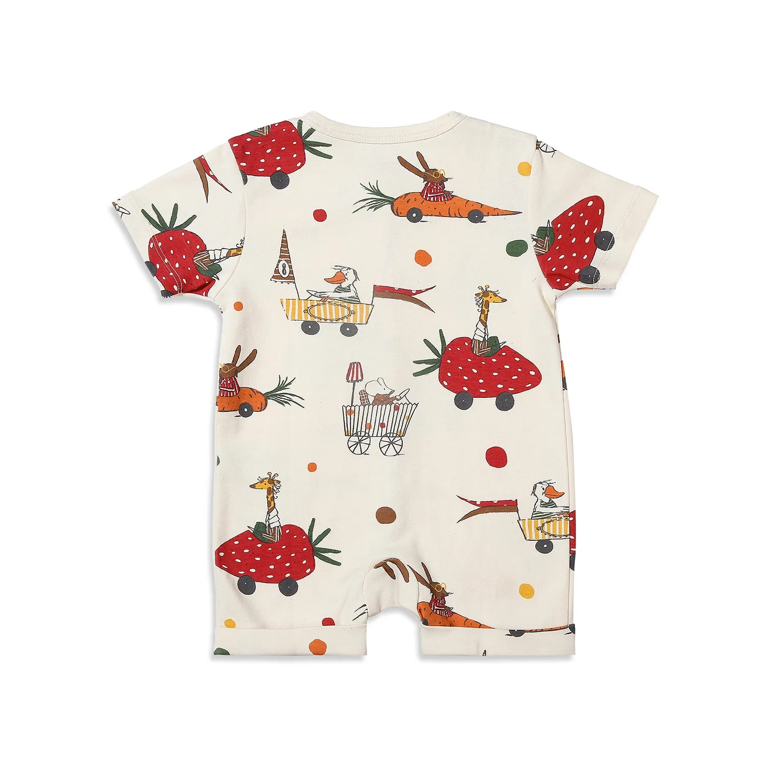 Little Champs Knee Length Front Open Romper