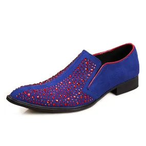 Men Slip On 3CM Heel Oxford Shoes