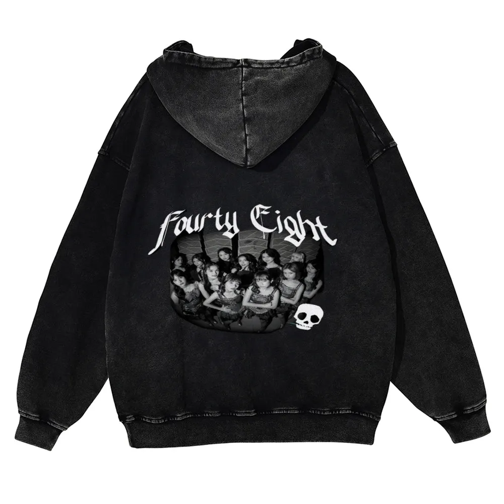 Mens Vintage Fourty Eight Hoodies