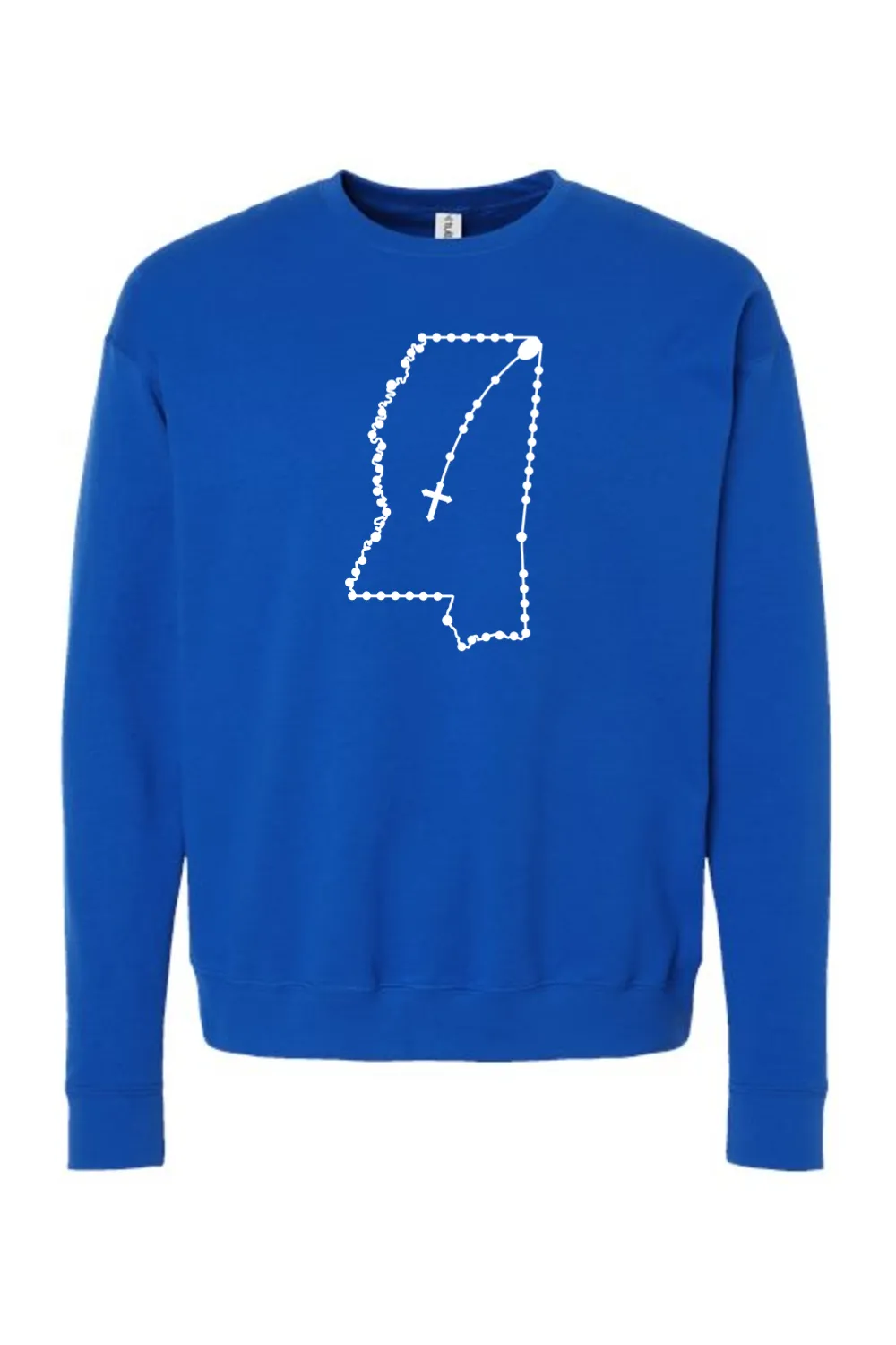 Mississippi Catholic Rosary Crewneck Sweatshirt