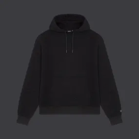 Monogram Interlock Hoodie Black