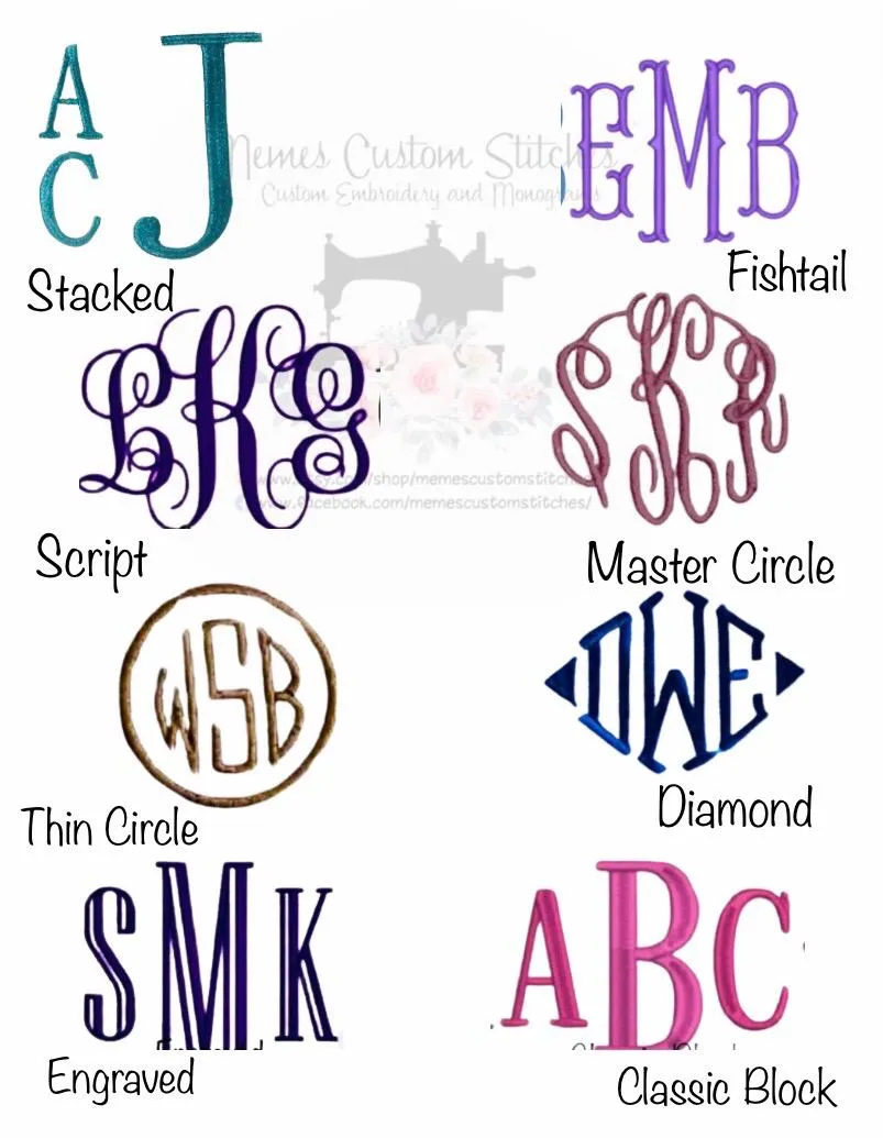 Monogram Unisex Crew Sweatshirt Gift