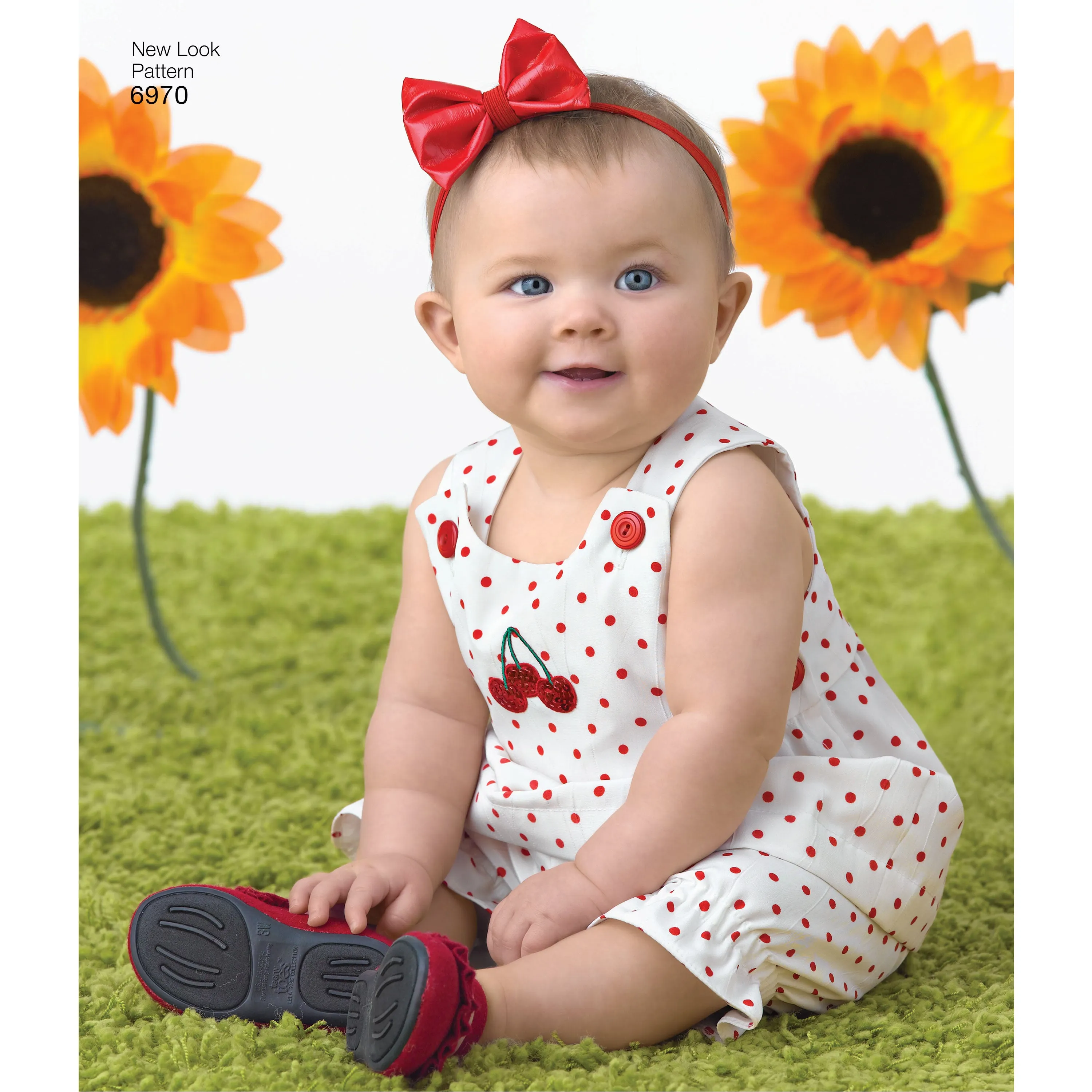 Newlook Pattern N6970 Babies' Romper, Dress & Panties