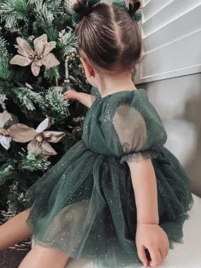 Nina Green Sparkle Christmas Romper