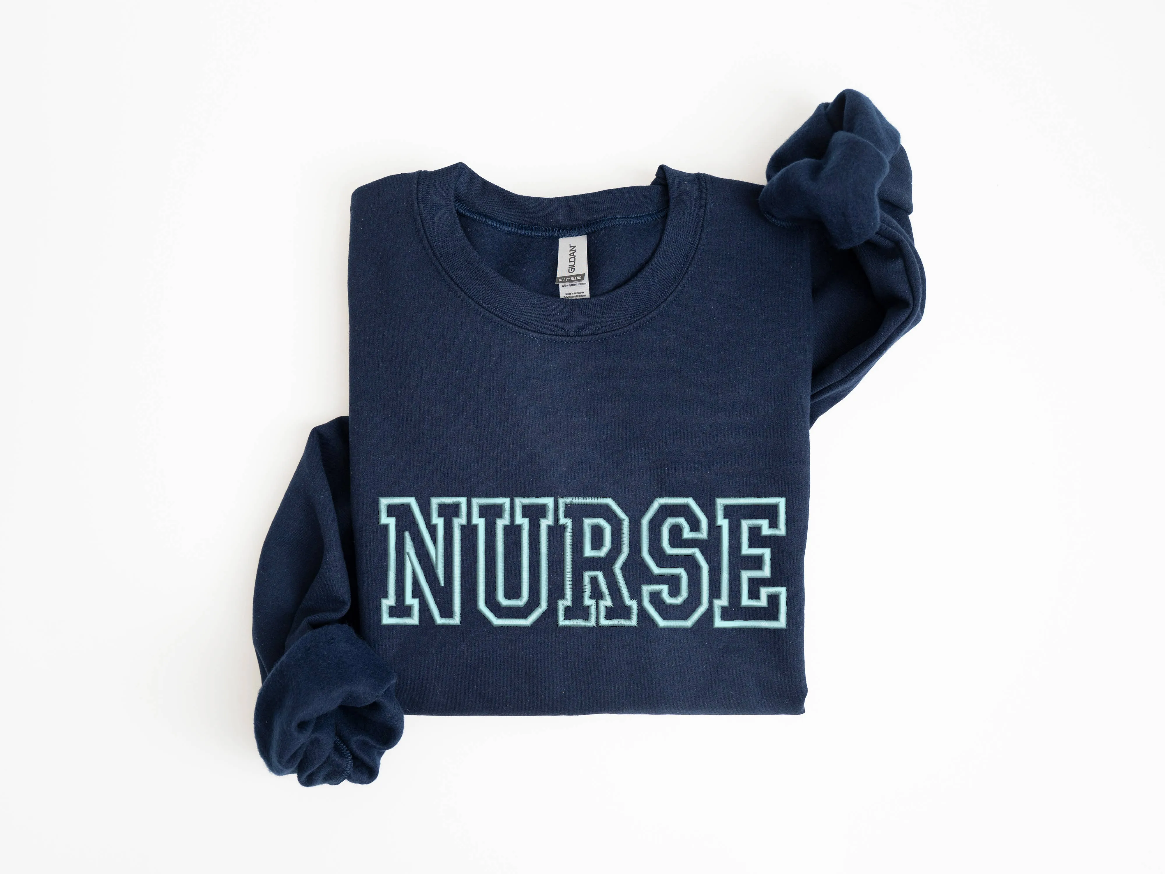 Nurse Embroidered Sweatshirt, Nursing Sweatshirt