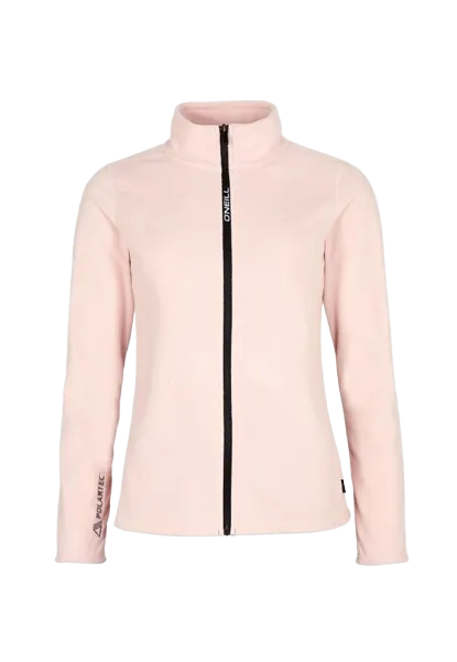 Oneill Womens Jacks Full Zip Fleece Peach Whip