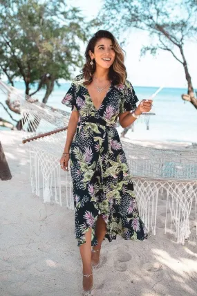 PARADISO Maxi Wrap Dress