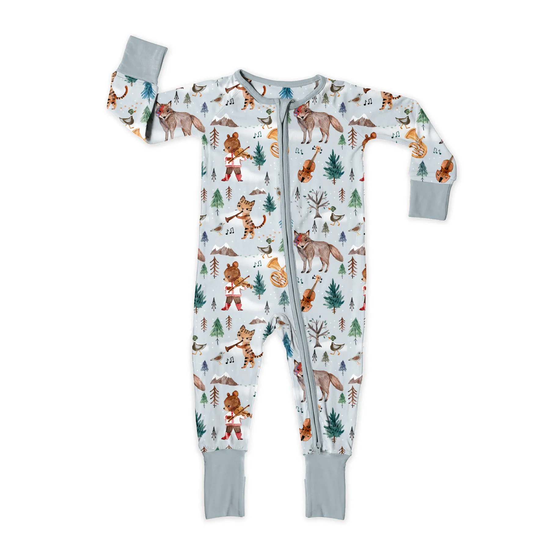 Peter & The Wolf Zip Romper