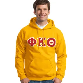 Phi Kappa Theta Hooded Sweatshirt - G185 - TWILL