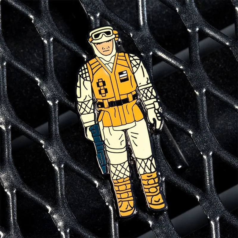 Pin Kings Star Wars Enamel Pin Badge Set 1.13 – Bossk and Rebel Soldier (Hoth Battle Gear)