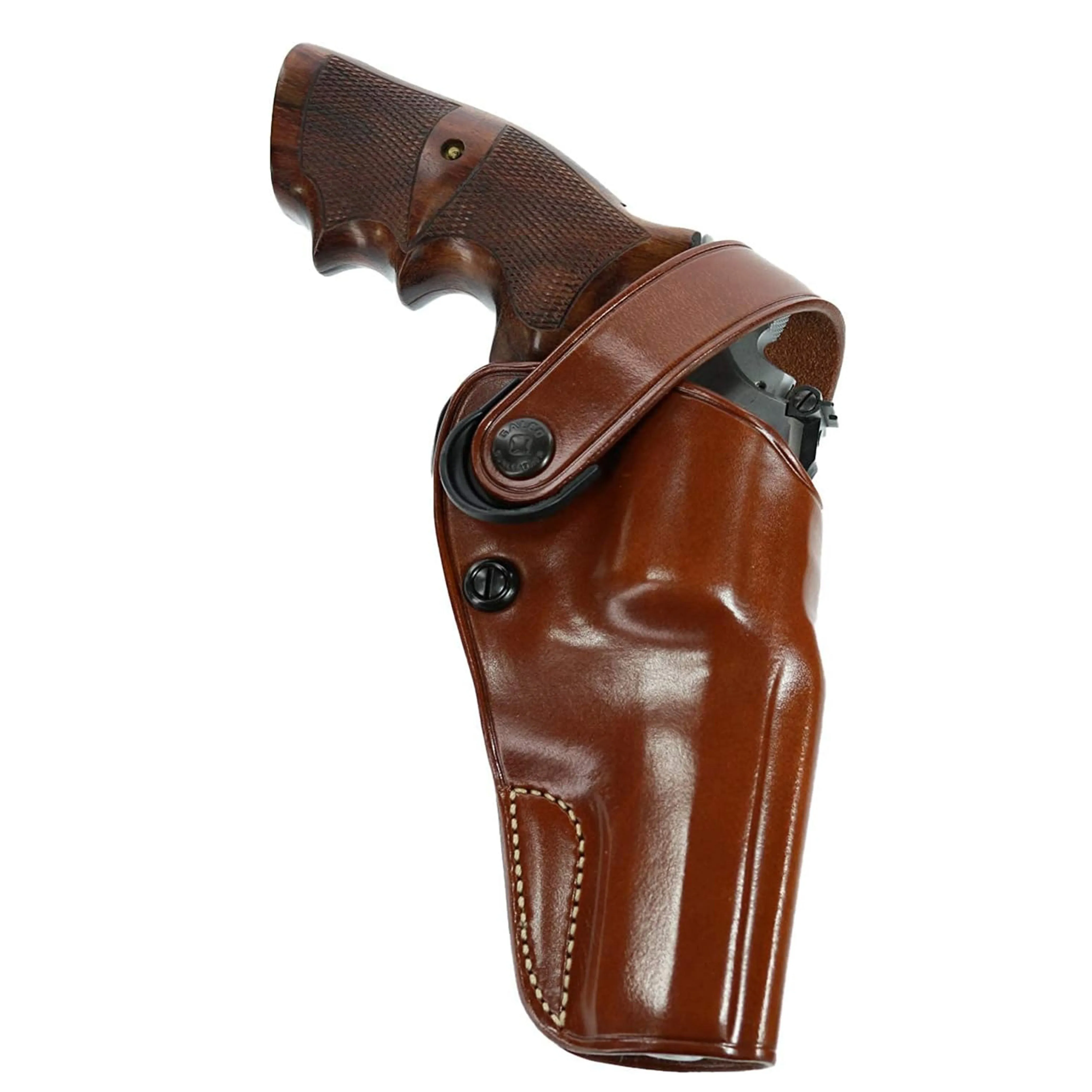 Ralph Leather Dual Action Outdoorsman Holster Brown