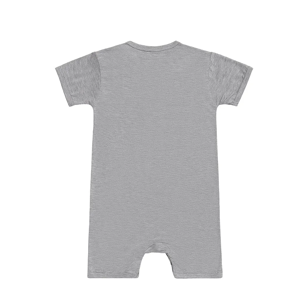 Romper Short Sleeve D04 Grey