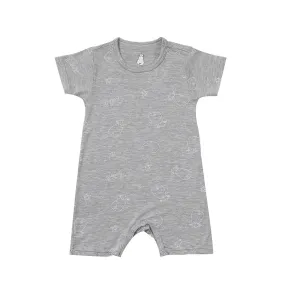 Romper Short Sleeve Sweet Dreams Baa Baa Grey