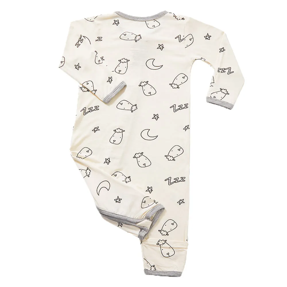 Romper Zip Sweet Dreams Baa Baa Yellow