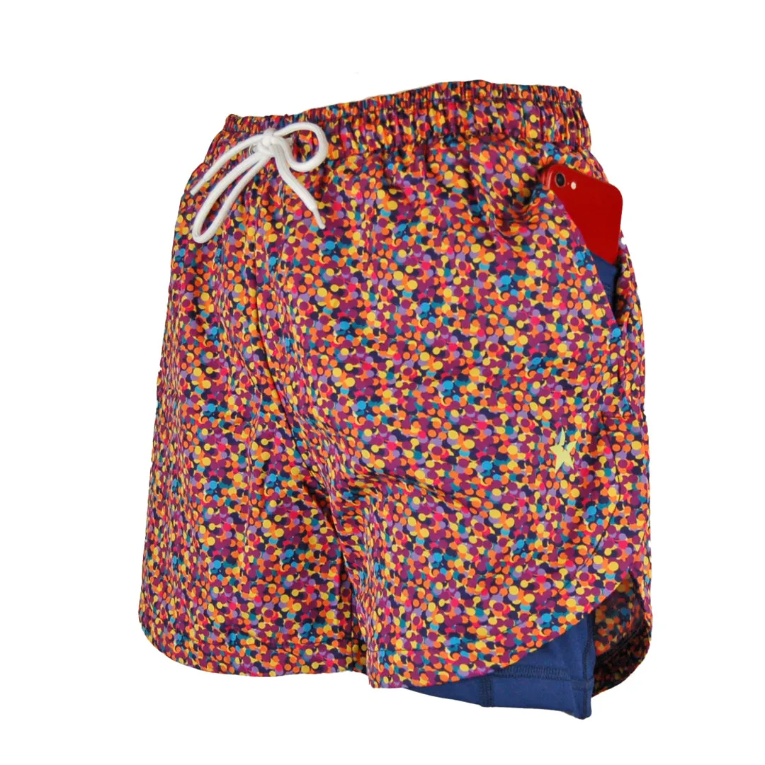 Sale Double Layer Jazzy Shorts | Jelly Tots