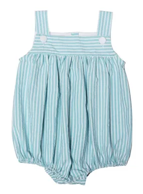 Sandy & Crew Collection Stripe  boys romper