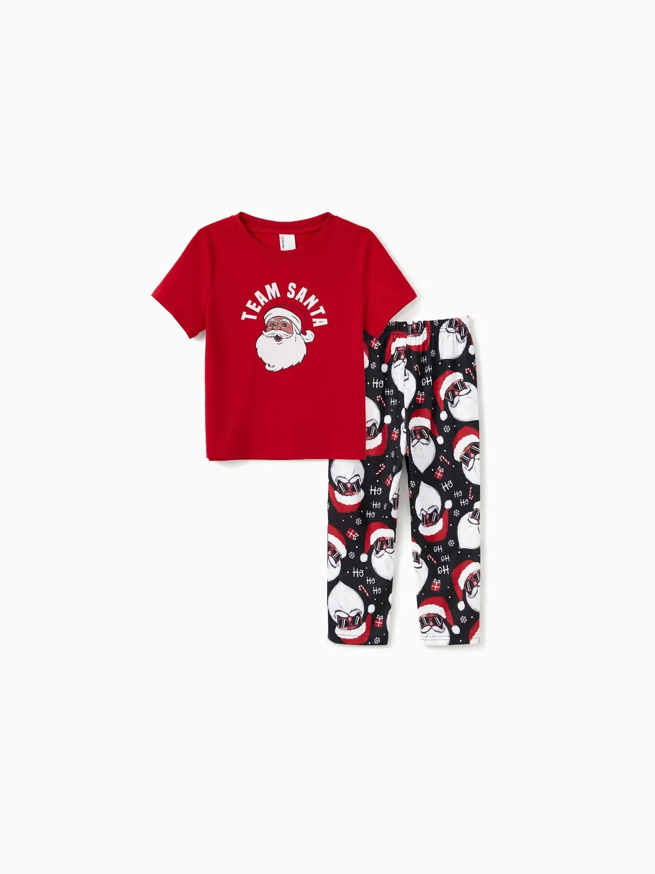 Santa Claus Graphic Family Matching Pajama Set