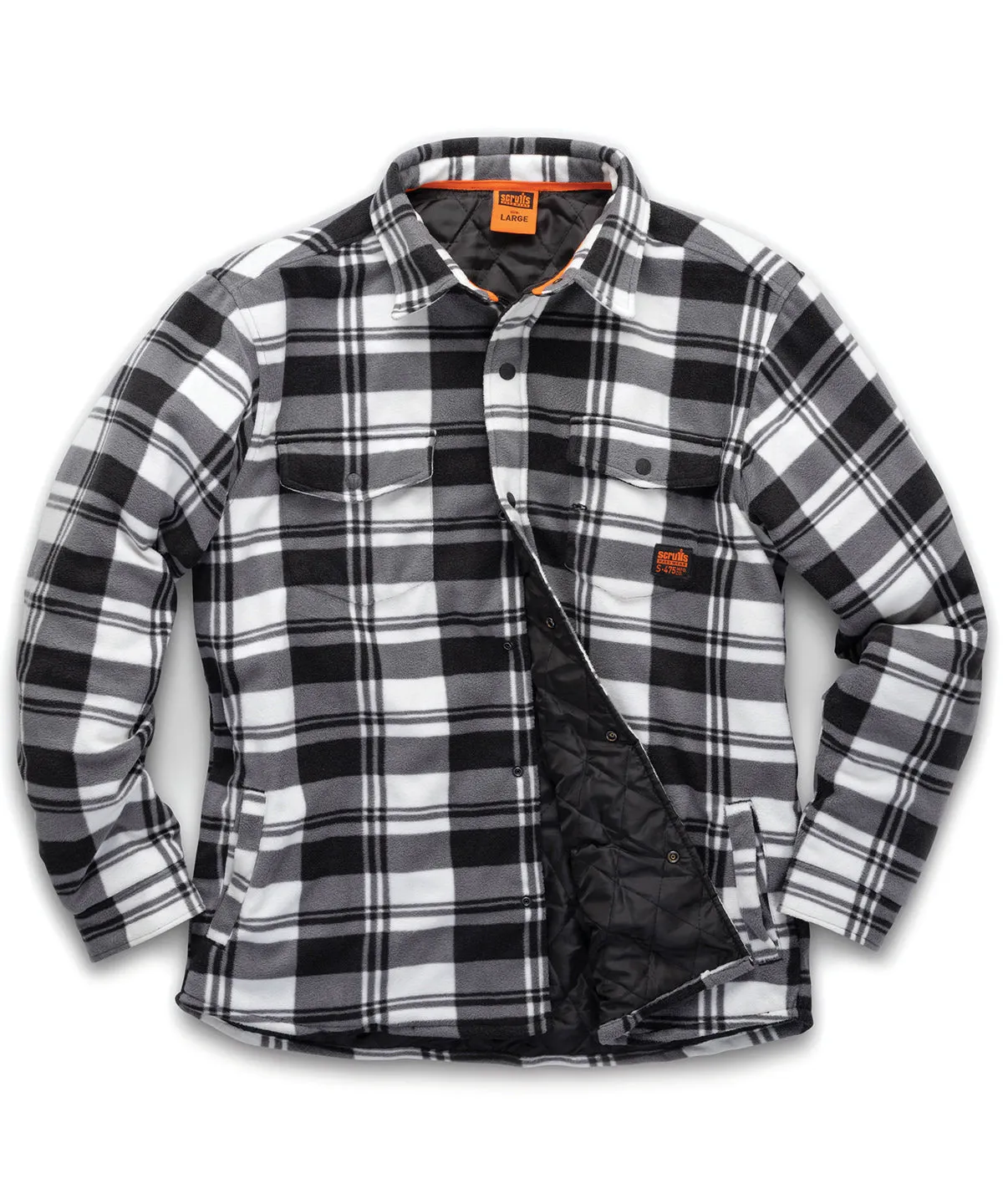 Scruffs Men's Worker Padded Plaid Site Shirt {SH053}