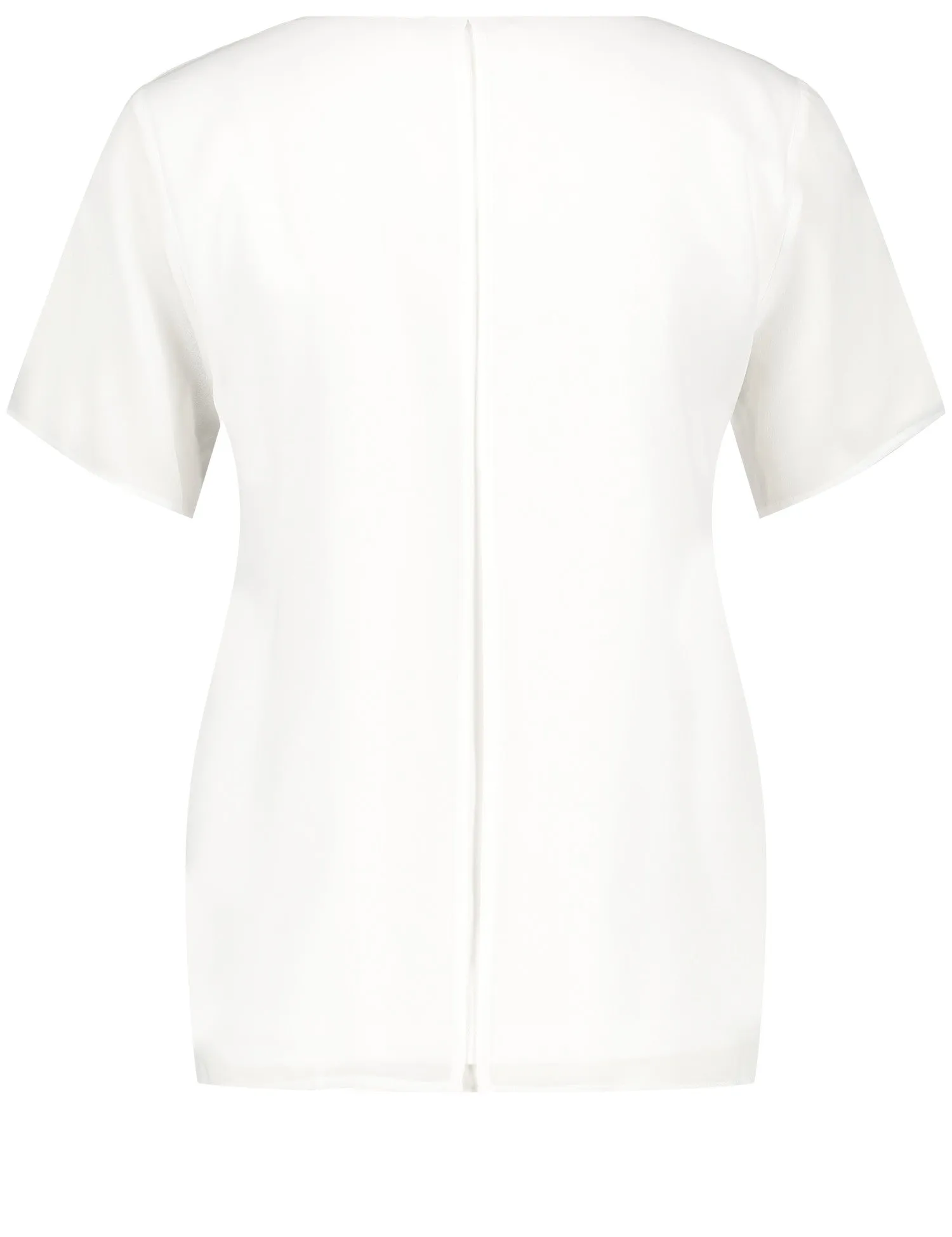 Shirt mit Chiffon-Layer