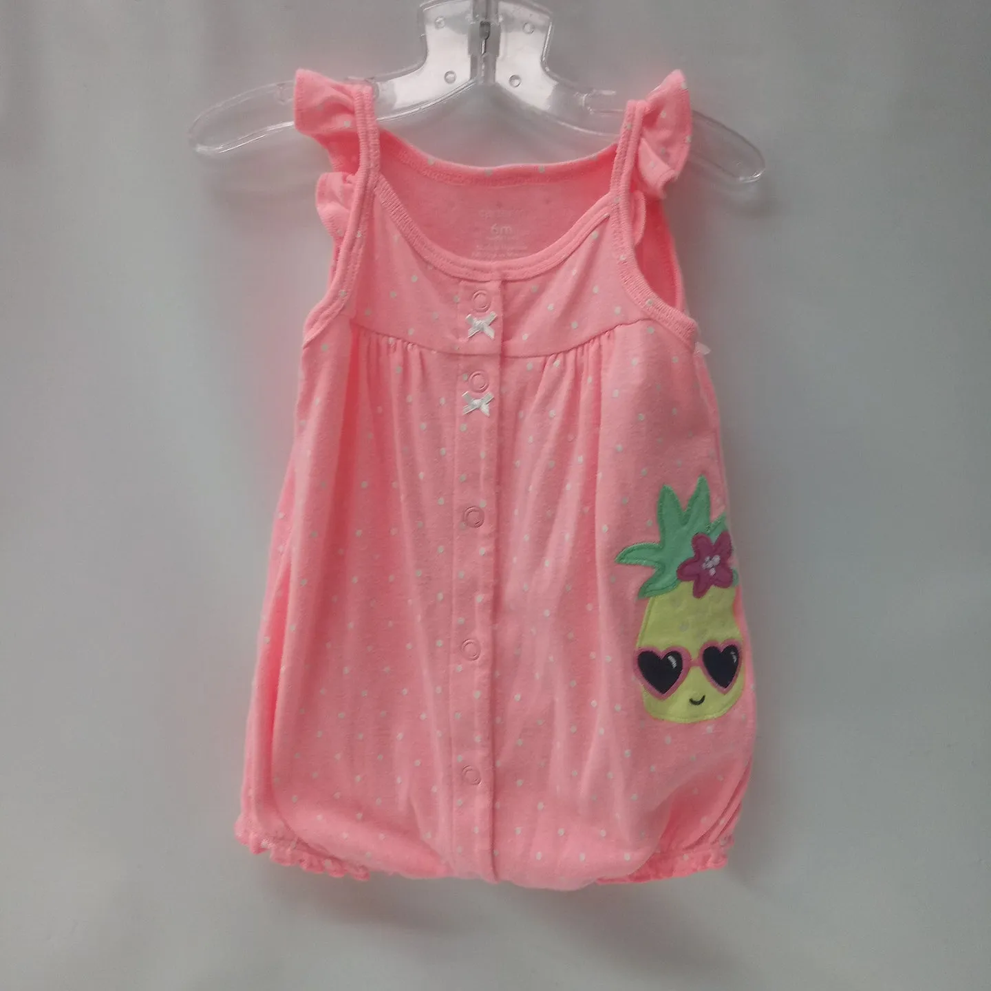 Short Sleeve Romper  by Carters    Size 6m