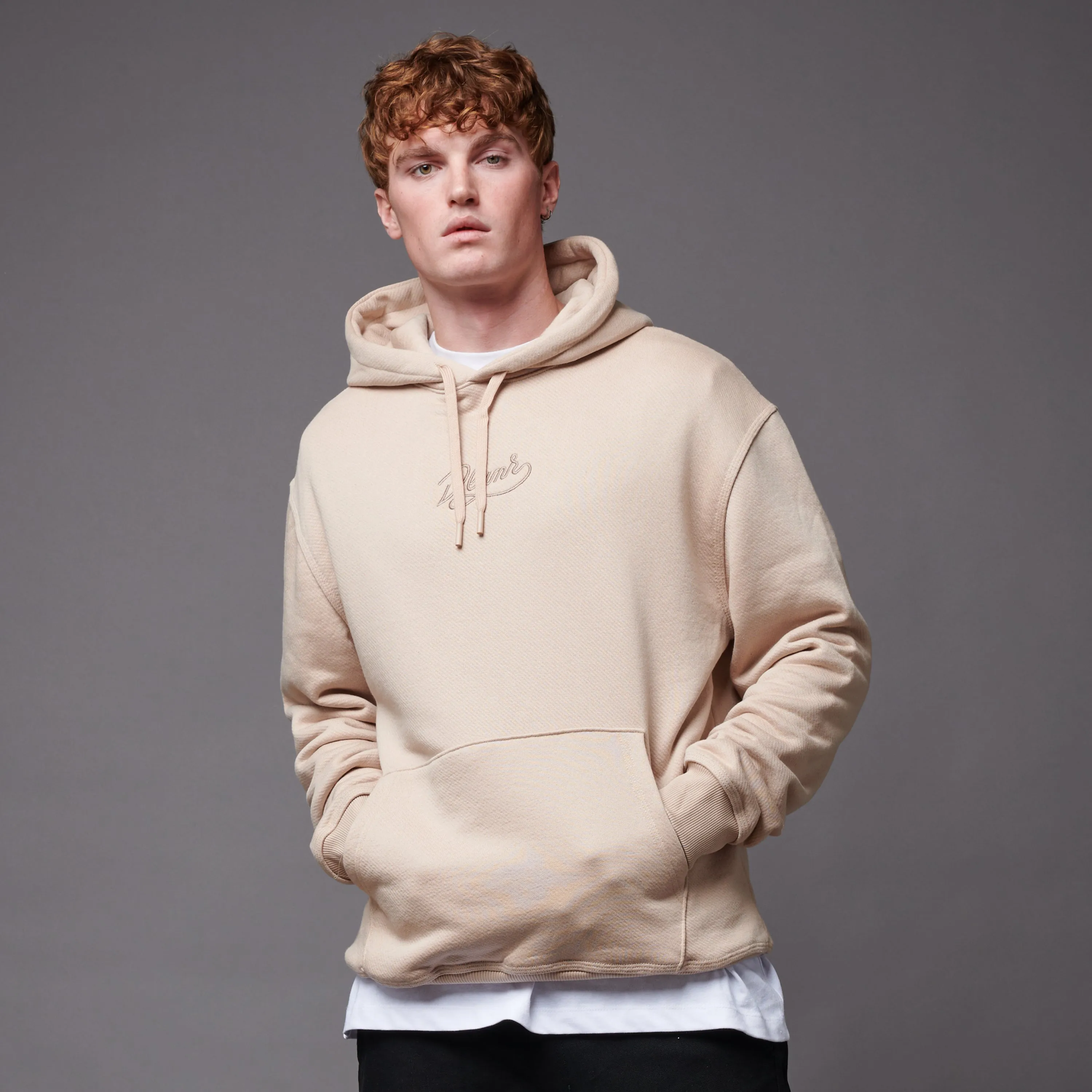 Signature Hoodie Beige