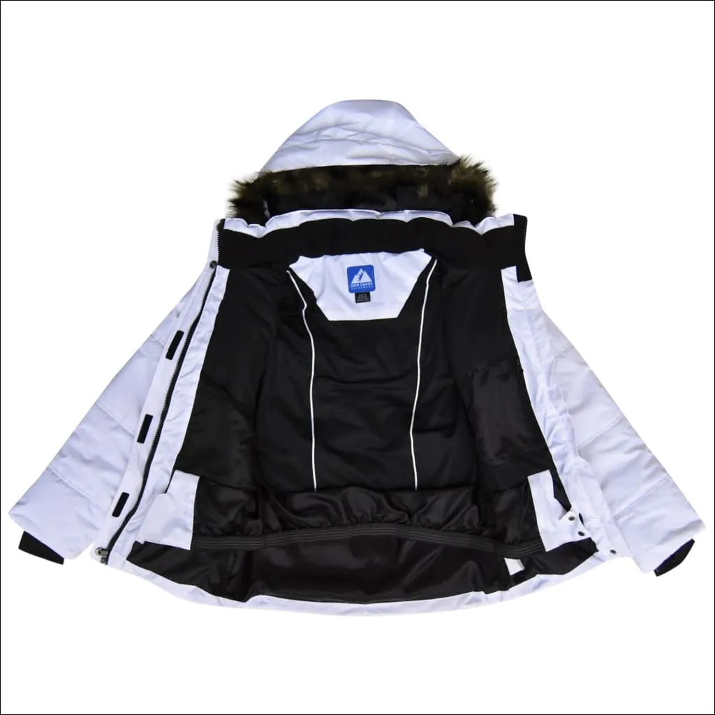 Snow Country Outerwear Girls Kids Youth Insulated Winter Ski Jacket Coat Aspens Calling S-L