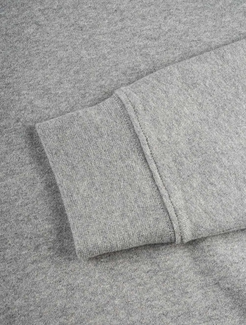 Sweat Half Snap Jumper Grey