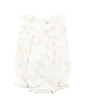 SWEET SPOT BIRD PRINT ROMPER