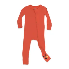 Terracotta Bamboo Convertible Footie