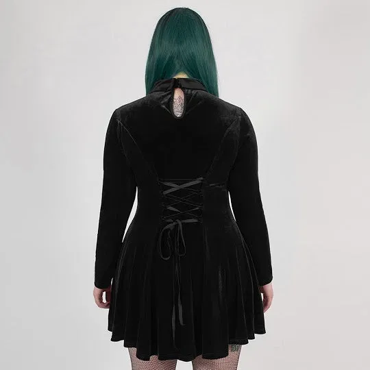 The Velvet Spider Queen Dress