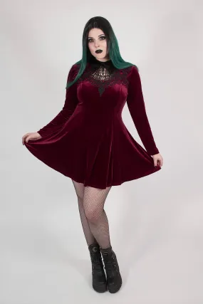 The Velvet Spider Queen Dress