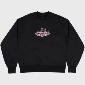 Threadcount - Rabbit Crewneck Sweatshirt - Coal