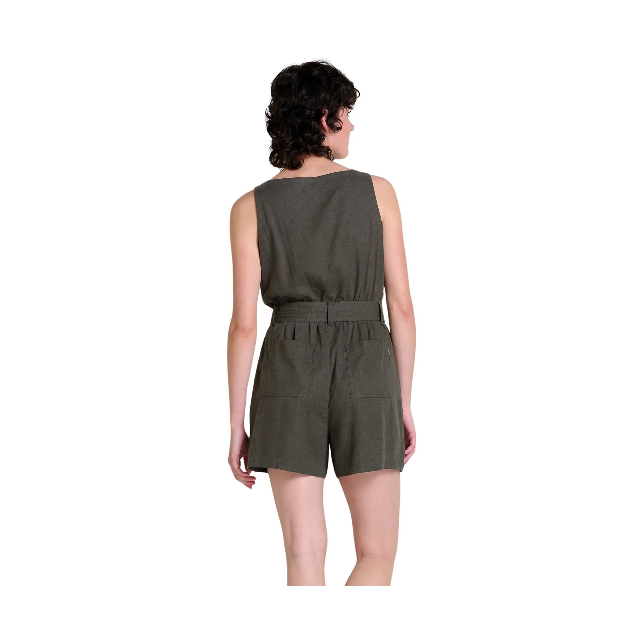 Toad & Co Women's Tarn Romper - Beetle - ONLINE STORE CREDIT/EXCHANGE ONLY