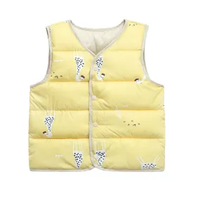 Toddler Pure Cotton Sleeveless Vest