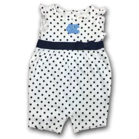 UNC Pretty Polka Dot Romper