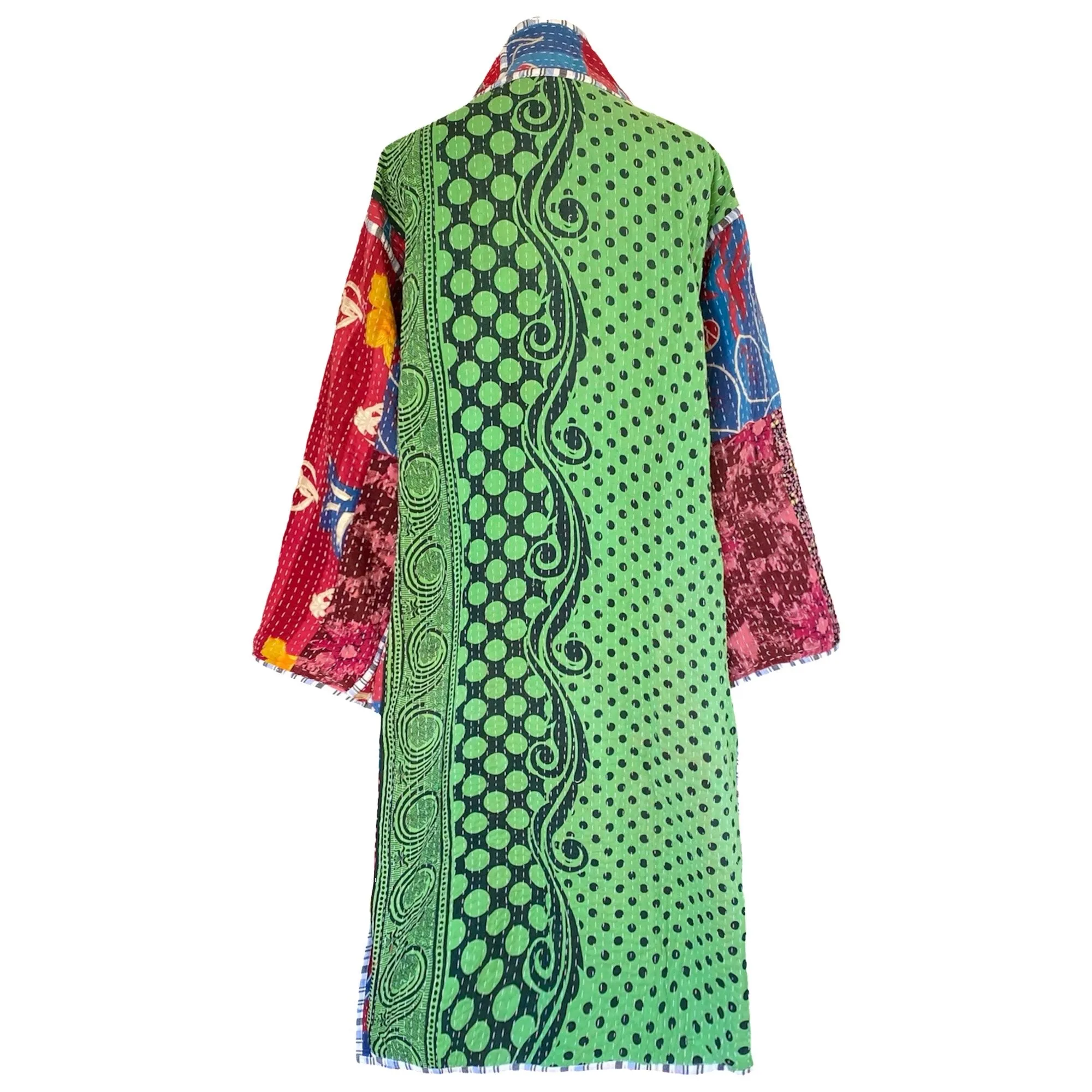 Urda Quilted Kantha Coat Vintage ONE OF KIND