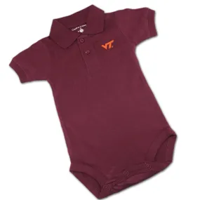 Virginia Tech Golf Shirt Romper