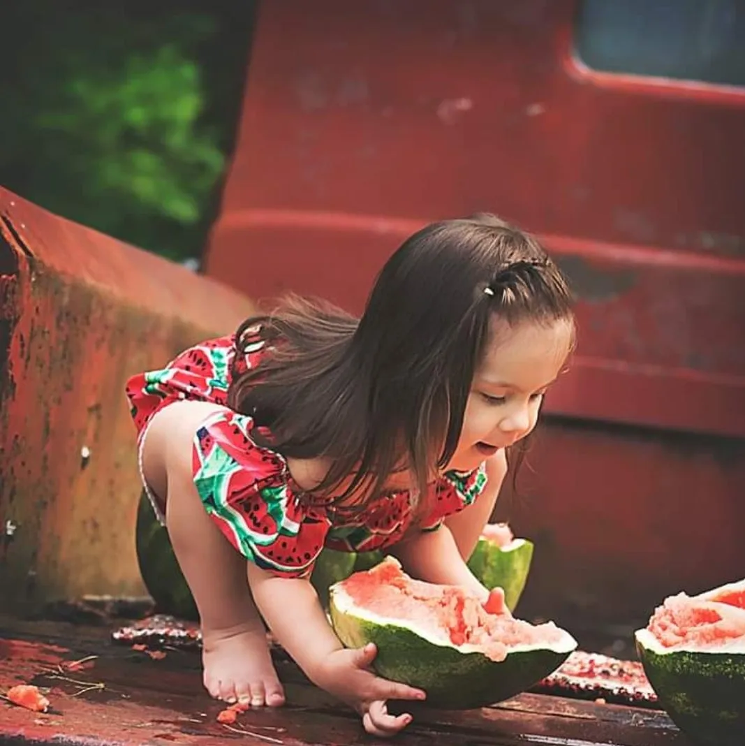 Watermelon Off or On the Shoulder Romper #1000173