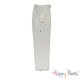 White Happy Pants for Women